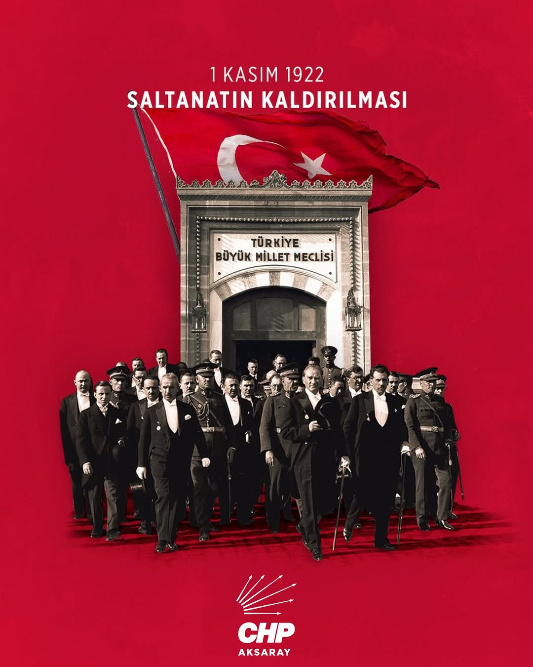 Saltanatın Kaldırılışının 101. Yılında Anma Mesajı