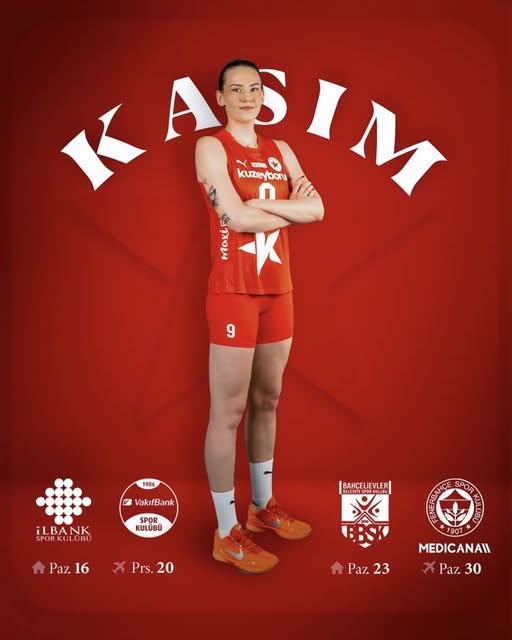 Kuzeyboru Voleybol Takımı Kasım Ayı Maç Programını Açıkladı