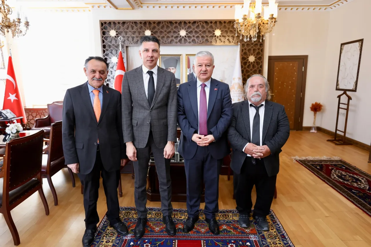 Kuzey Kıbrıs Türk Cumhuriyeti'nden Aksaray'a Dostluk Ziyareti