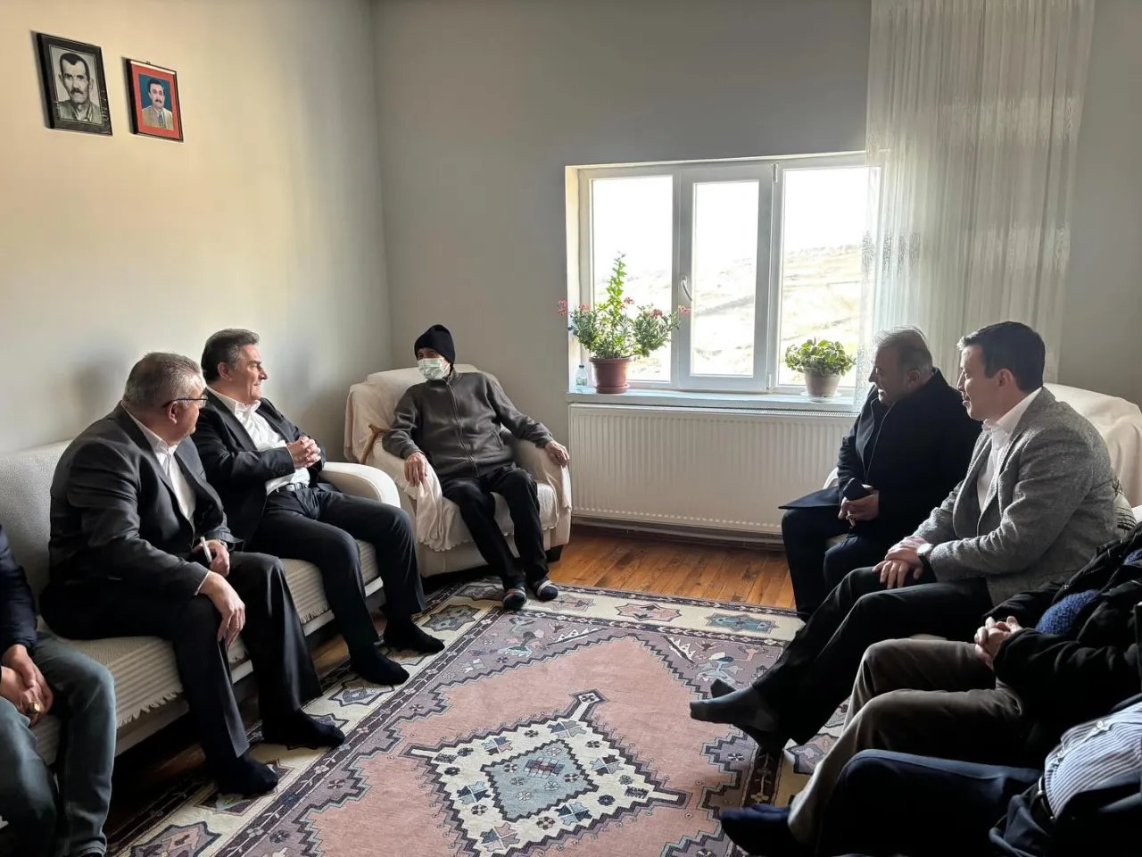 AK Parti Aksaray'dan Kıbrıs Gazisi Süleyman Gümüş'e Anlamlı Ziyaret