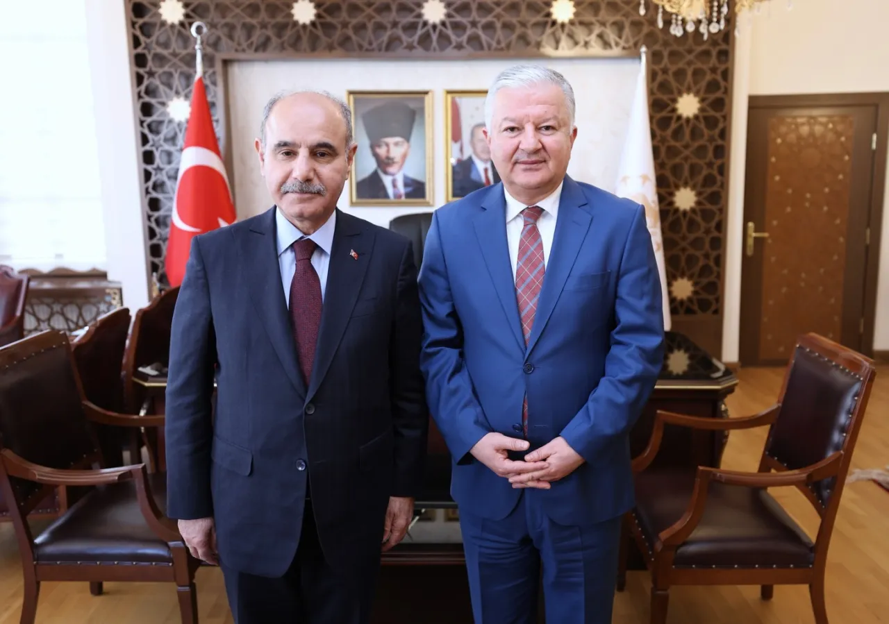 Mehmet Aktaş, Aksaray Valisi Murat Duru'yu Ziyaret Etti