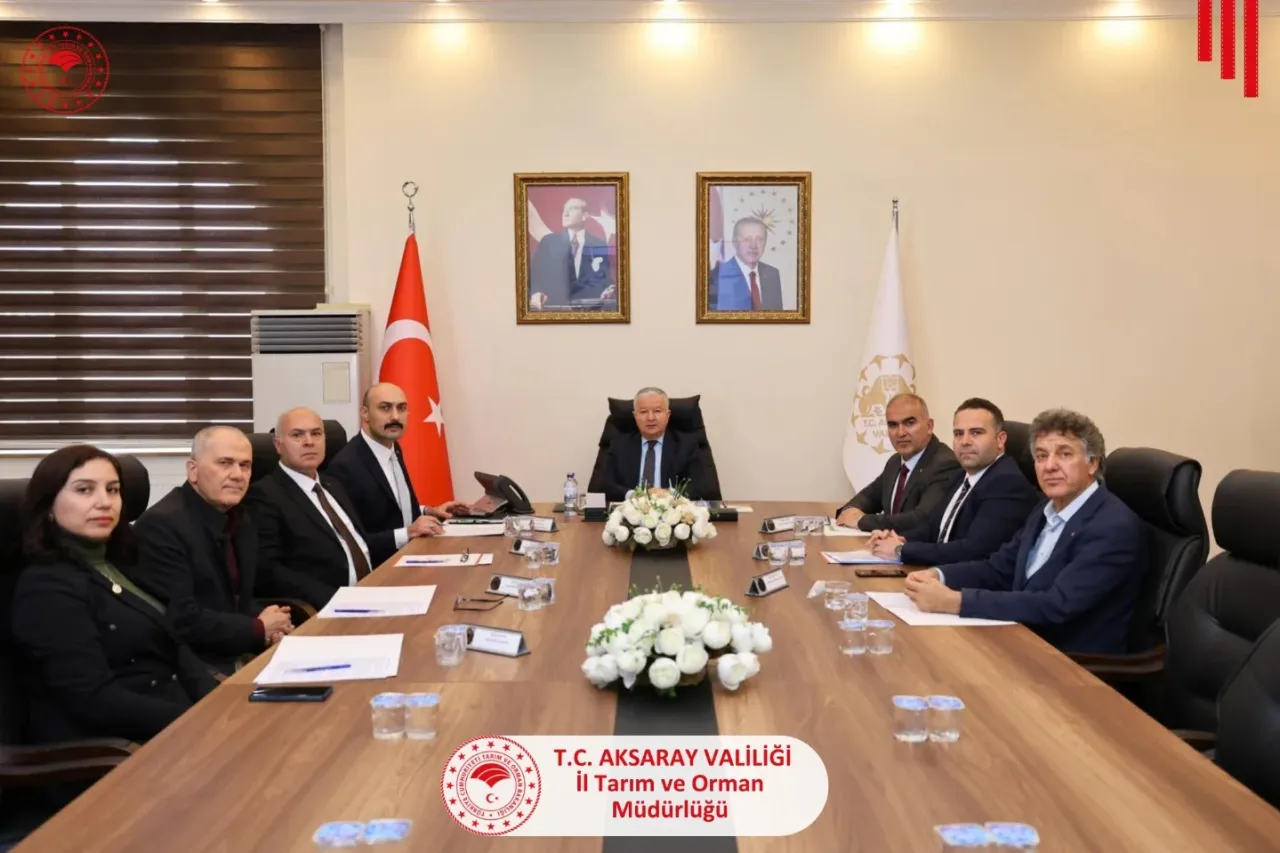Aksaray'da Toprak Koruma Kurulu Toplantısı Yapıldı
