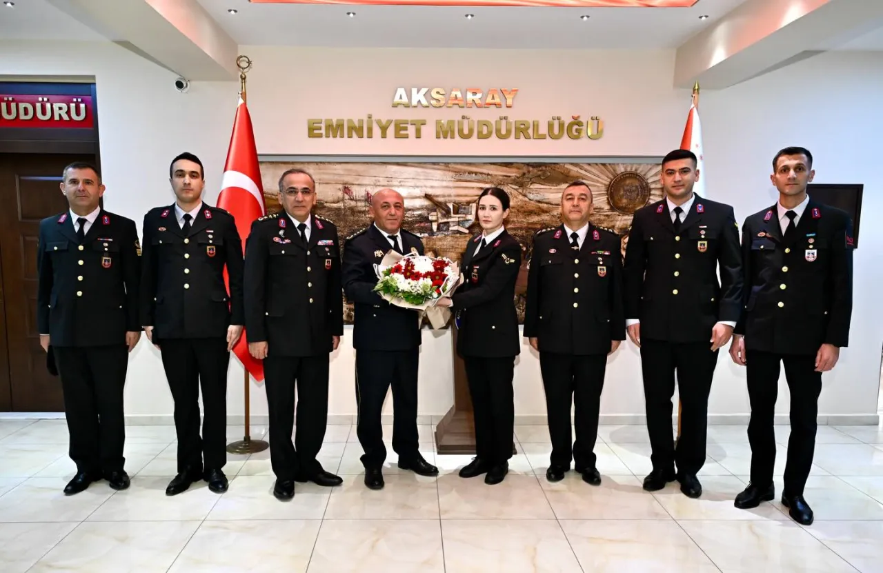 Aksaray'da Polis Haftası Kutlamaları