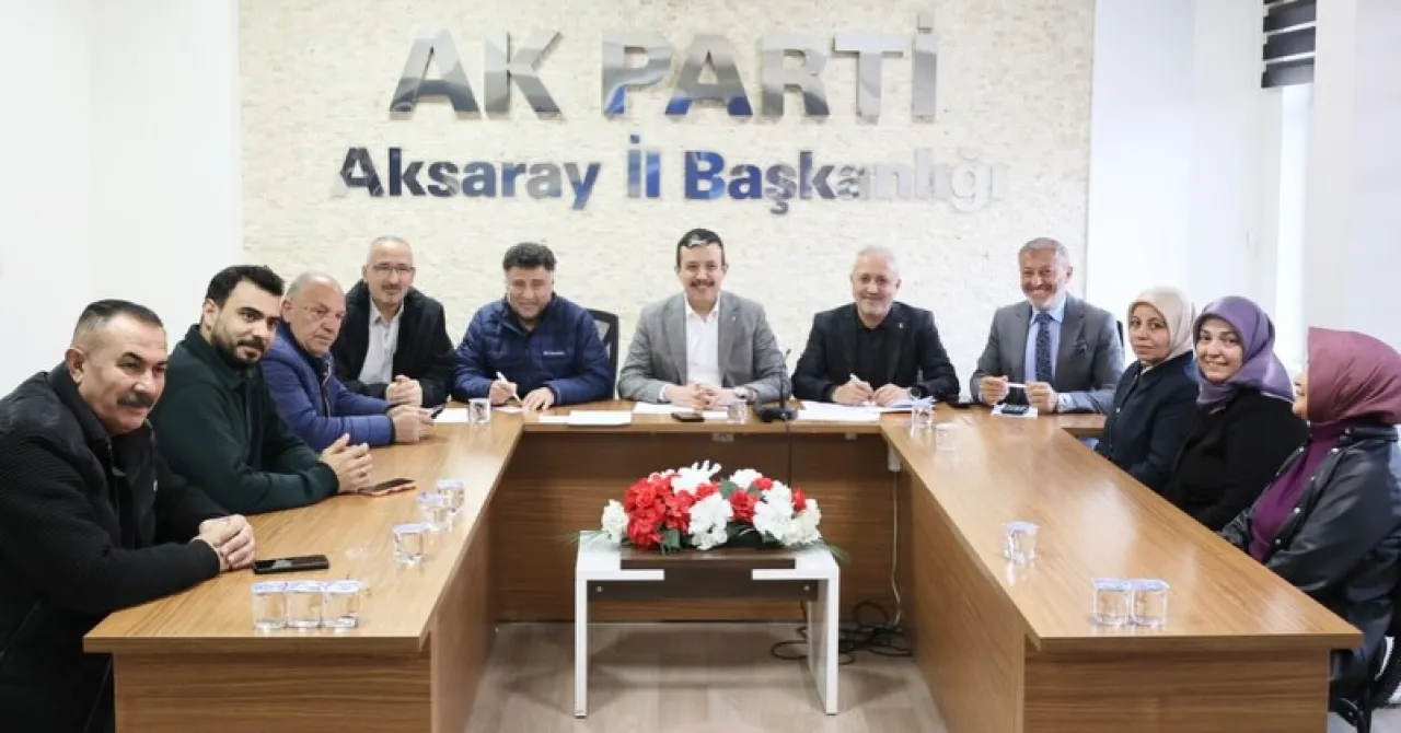 AK Parti Aksaray İl Başkanı Hamza Aktürk Başkanlığında Haftalık Olağan Toplantı Gerçekleştirildi