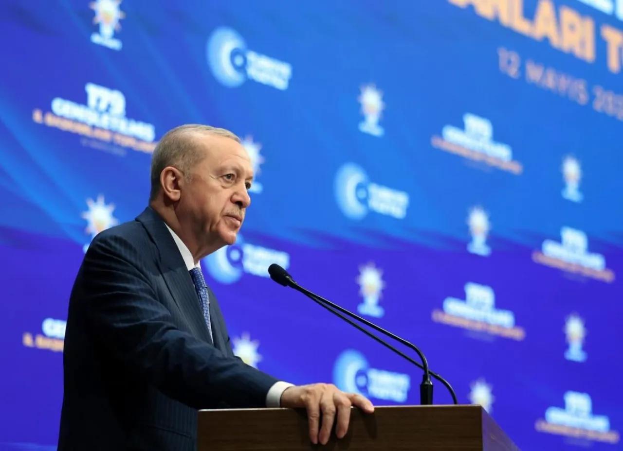 AK Parti Aksaray Heyeti, Cumhurbaşkanı Erdoğan'ın Katıldığı Toplantıya Katıldı