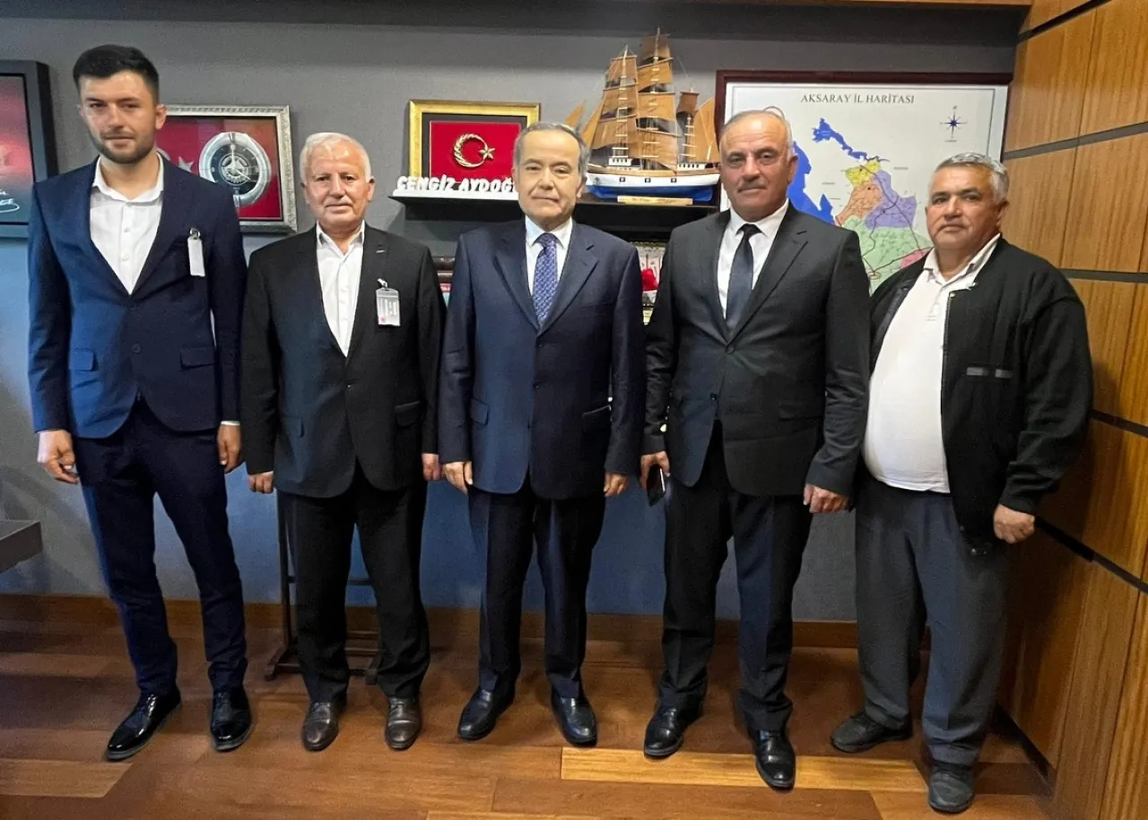 Aksaray Milletvekili Aydoğdu, Yeşiltepe Belediye Başkanı'nı TBMM'de Ağırladı