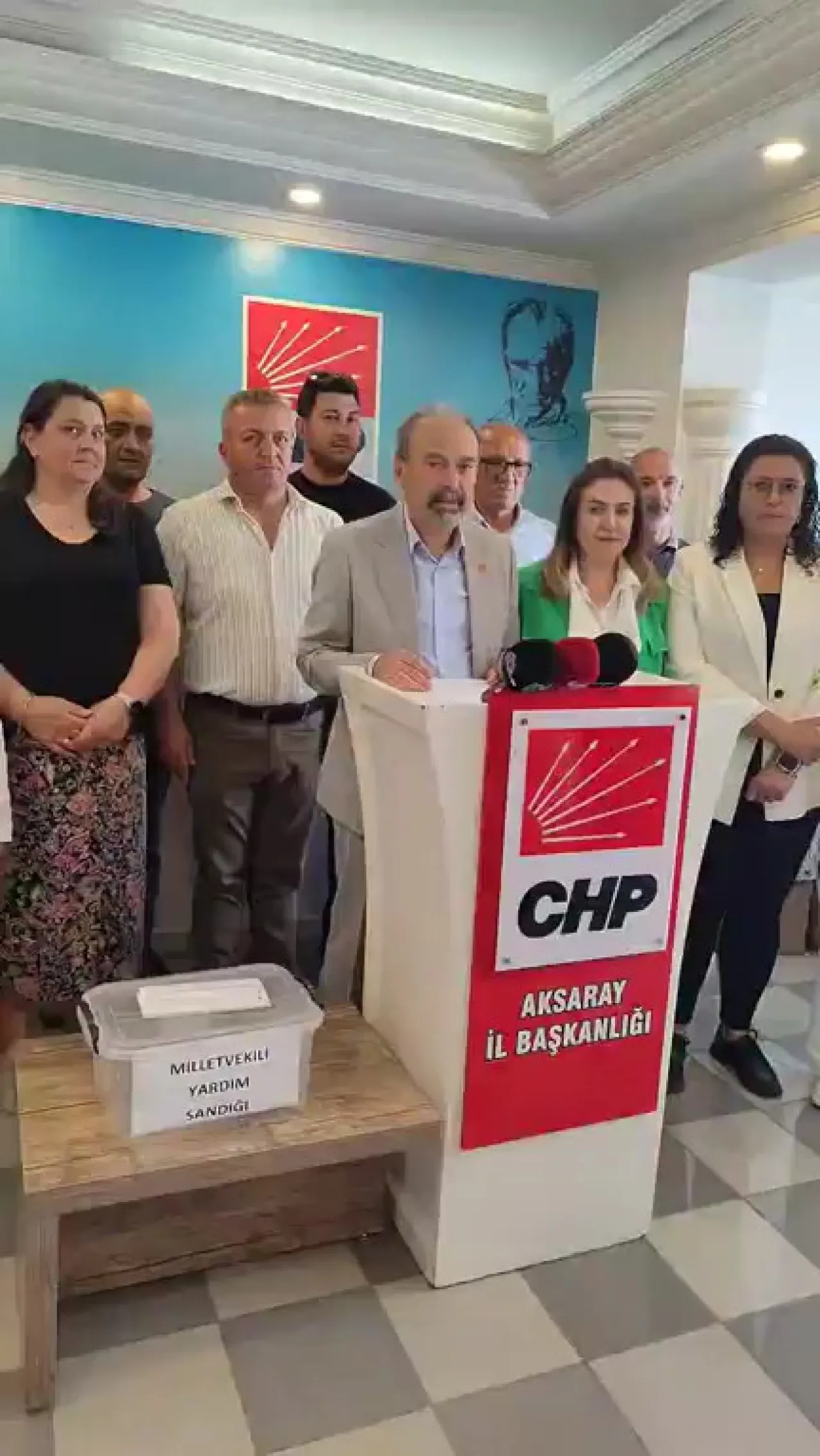 CHP Aksaray İl Başkanı Özdemir'den Milletvekili Altınsoy Hakkında Açıklama
