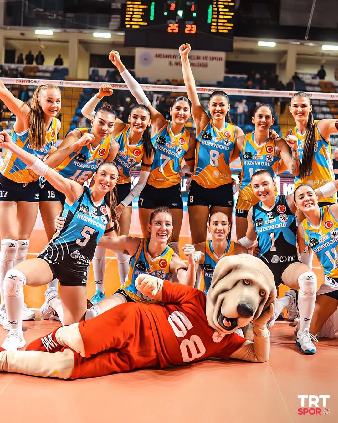 Kuzeyboru Voleybol Takımı İlk Maçtan Avantajla Döndü