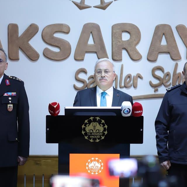 Aksaray'da 2025 Yılı Güvenlik Verileri Kamuoyuyla Paylaşıldı