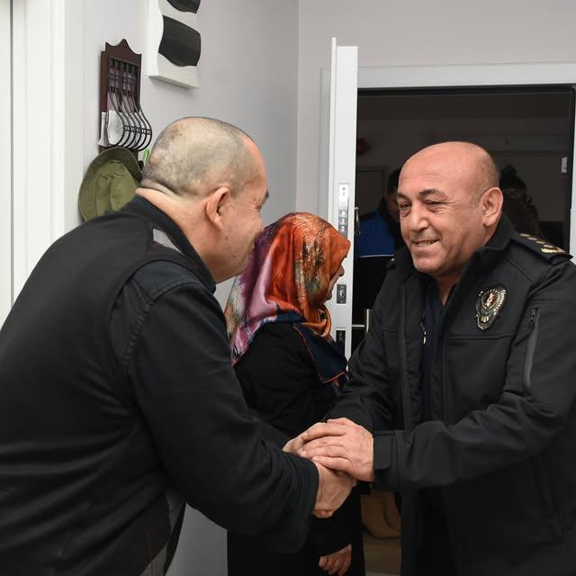 Aksaray Emniyet Müdürü, Şehit Ailelerini Ziyaret Etti