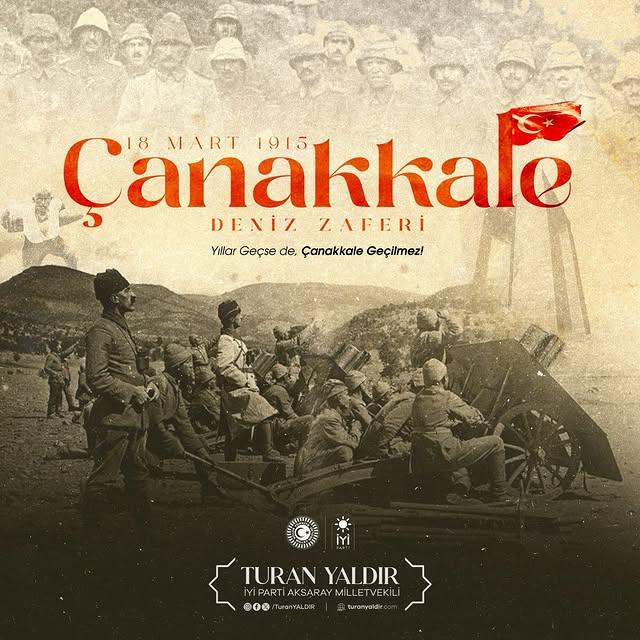 Çanakkale Zaferi'nin 110. Yılında Şehitler Anıldı