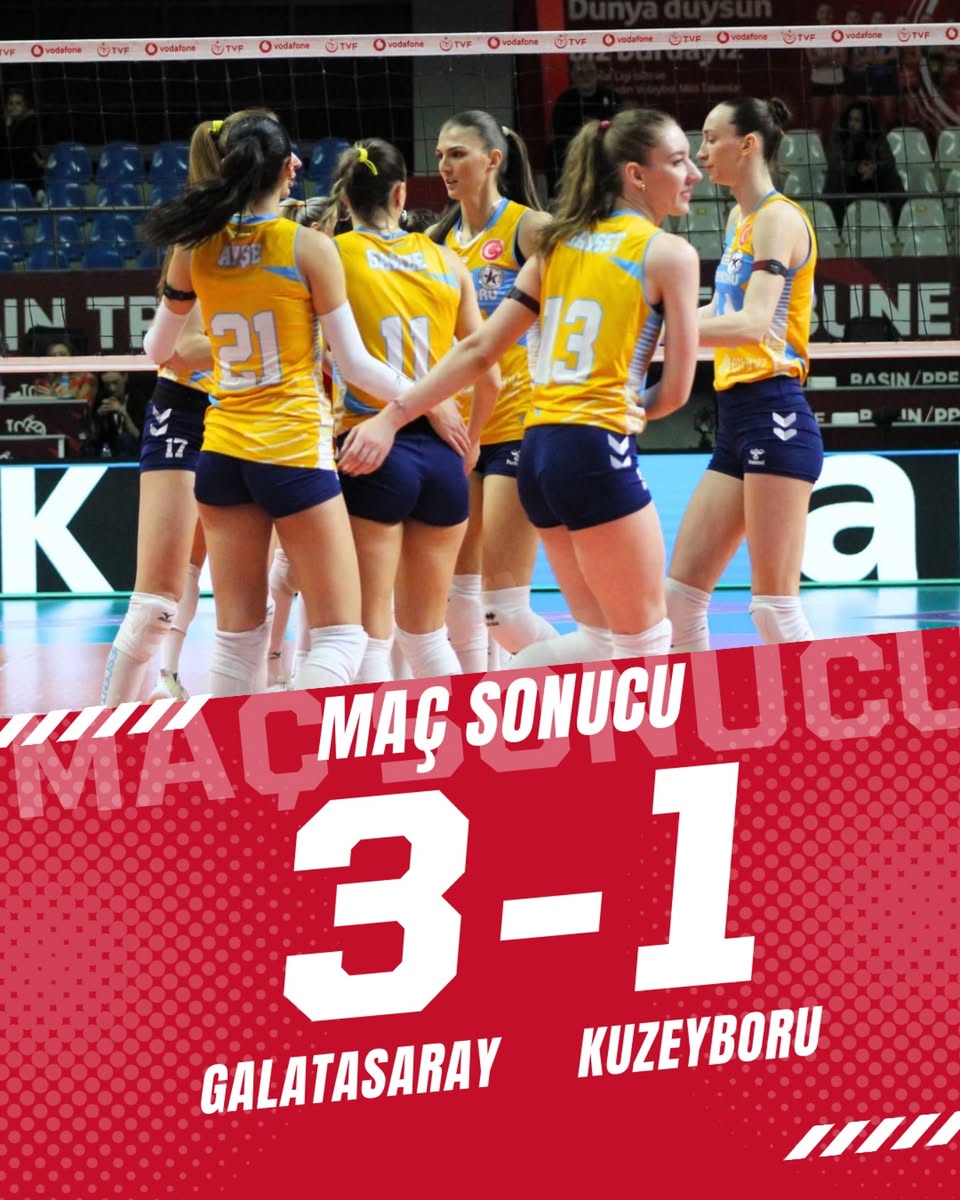 Galatasaray, Kuzeyboru'yu Mağlup Ederek Play-Offlara Yükseldi