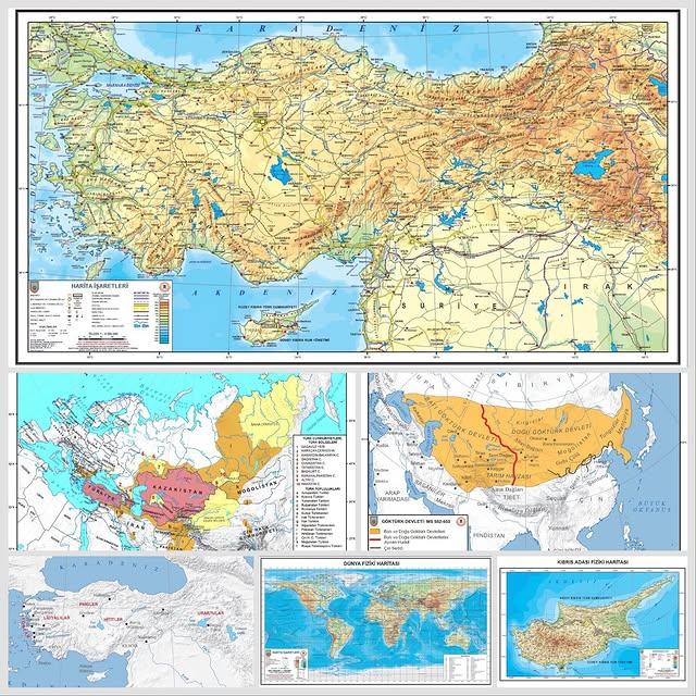 Ders Kitaplarındaki Haritalar İçin Milli Eğitim ve Savunma Bakanlığı İş Birliği