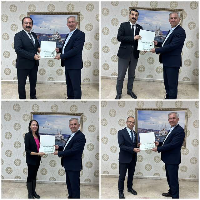 Aksaray'da Uluırmak Mesleki ve Teknik Anadolu Lisesi Başarı Belgesiyle Ödüllendirildi