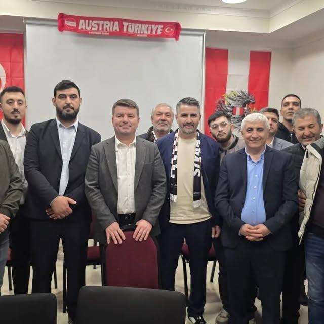 Aksaray Belediye Başkanı Dinçer, Viyana'daki Gurbetçi Hemşehrilerini Ziyaret Etti