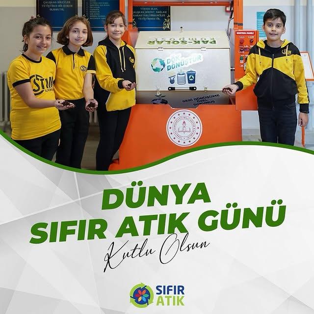 Aksaray'da Okullar Sıfır Atık Projesiyle Geleceğe Yönelik Farkındalık Oluşturuyor