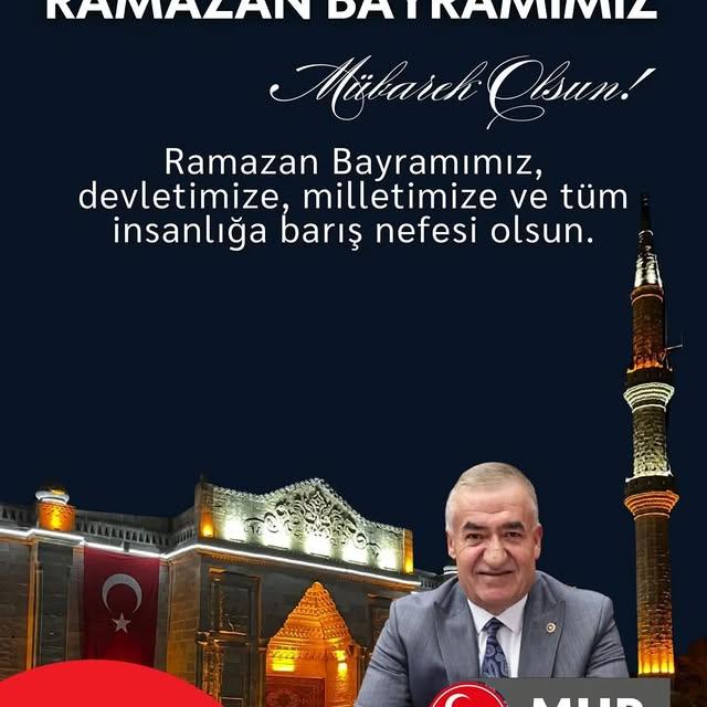 Aksaray'da MHP İl Başkanı Karataş ve Merkez İlçe Başkanı Arslan Bayram Mesajı Yayınladı