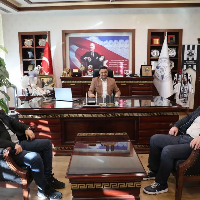 Aksaray Ticaret ve Sanayi Odası Başkanı Koçaş, Motolux 68 Aksarayspor'u Kabul Etti