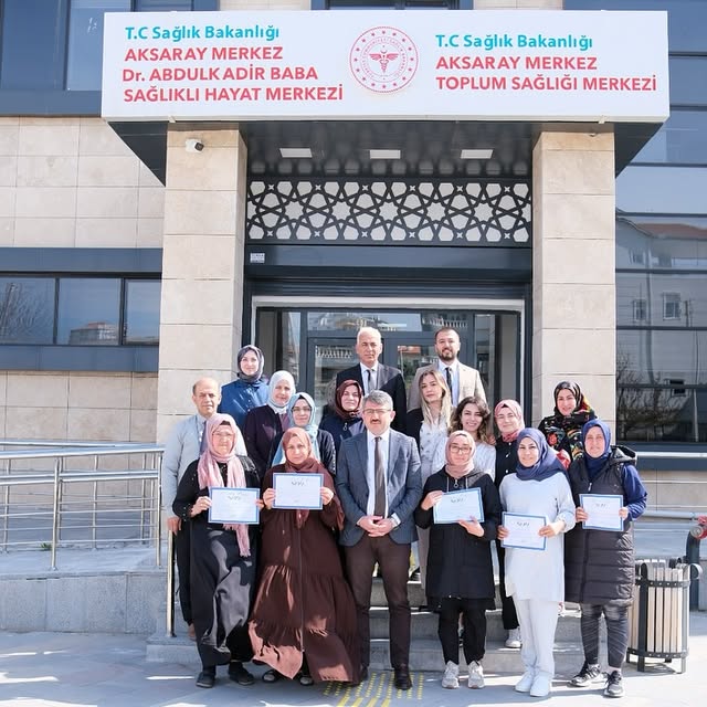 Aksaray Sağlıklı Hayat Akademisi İlk Mezunlarını Verdi