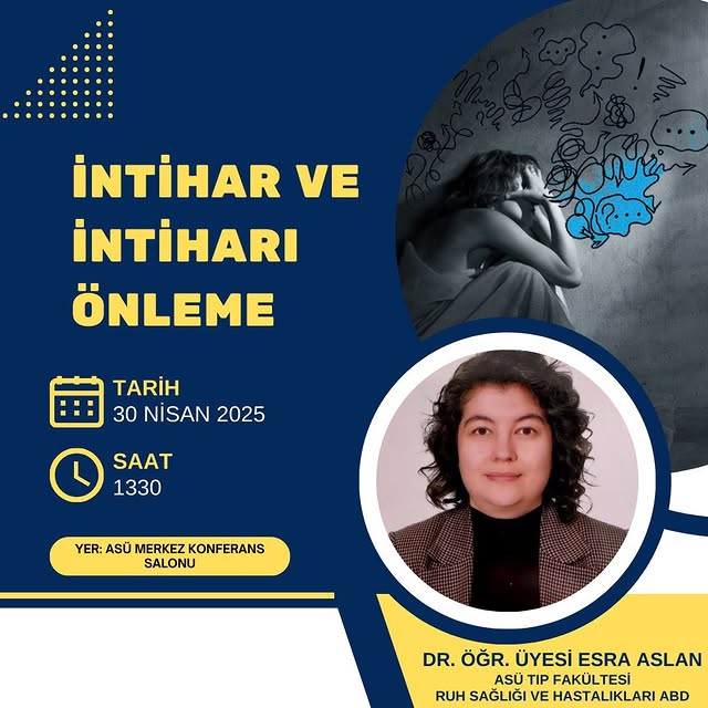 Aksaray Üniversitesi'nde İntiharı Önleme Konferansı