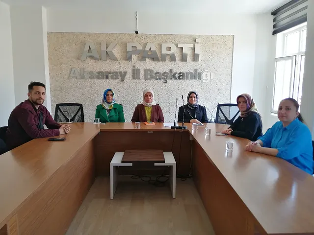 AK Parti Aksaray İl Başkanlığı, Yönetim Kuruluyla İstişare Toplantısı Düzenledi