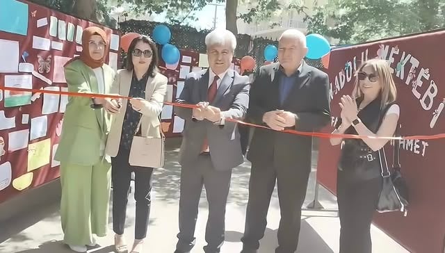 Aksaray'da Anadolu Mektebi Okul Sergisi Öğrenciler Tarafından Sunuldu