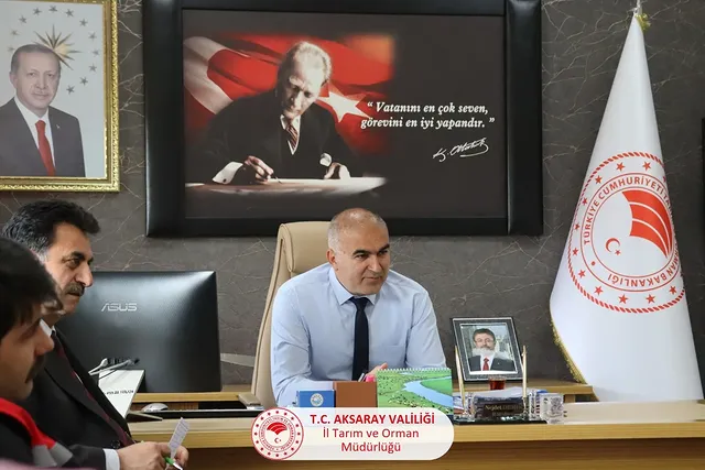 Aksaray Tarım İl Müdürlüğü Haftalık Toplantısı Yapıldı