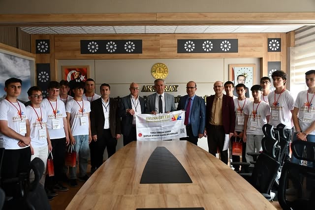 Aksaray'da Evliya Çelebi Öğrenci Değişim Programı ile Kardeşlik Köprüsü Kuruldu