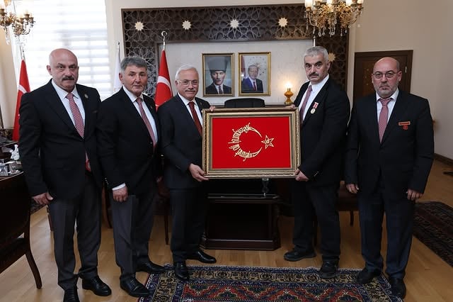 Aksaray Valisi Kumbuzoğlu, Gazilerle Buluştu
