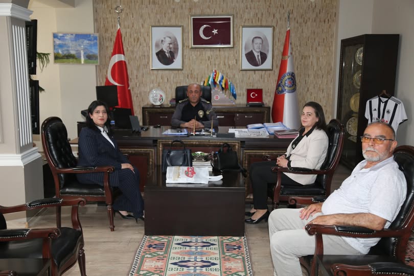 Büyük Bölcek Mahallesi Muhtarı, Emniyet Müdürlüğü'nü Ziyaret Etti: Güvenlik İhtiyaçları Değerlendirildi