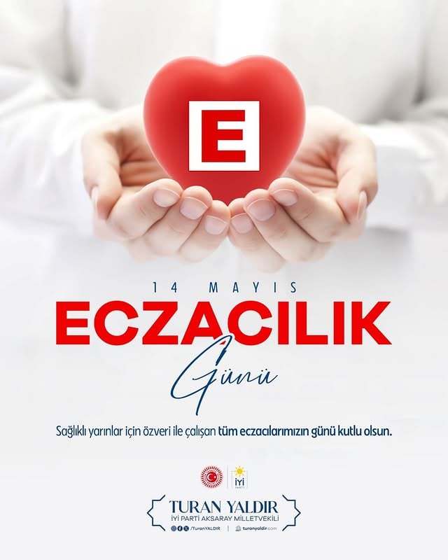 Aksaray Vekili Yaldır, Eczacılık Günü'nü Kutladı