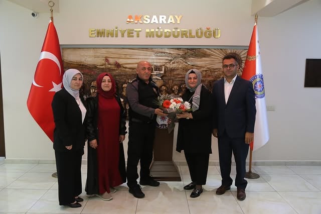 Aksaray Emniyet Müdürü, Öz İplik İş Sendikası Temsilcilerini Ağırladı