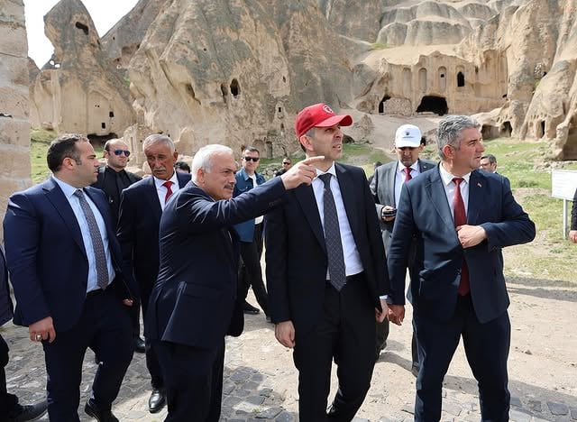 Aksaray Valisi ve Tabiat Varlıklarını Koruma Genel Müdürü, Ihlara Vadisi'nde Proje İncelemesi Yaptı
