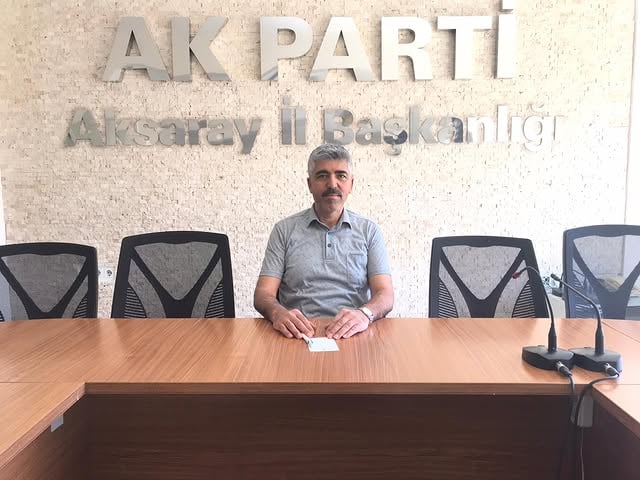 AK Parti Aksaray İl Başkanlığı'nda Nöbet Değişimi