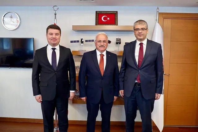Aksaray Belediye Başkanı Dinçer, TUBİTAK Başkanı Aydın'ı Ziyaret Etti