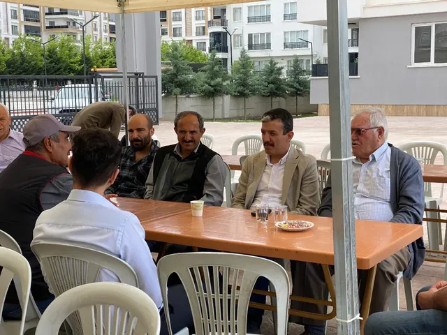 Aksaray AK Parti İl Başkanı Hamza Aktürk, Zeynep Sarıkaya'nın Mevlüdüne Katıldı