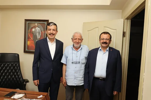 AK Parti Aksaray İl Başkanı Hamza Aktürk Gündem Gazetesi'ni Ziyaret Etti