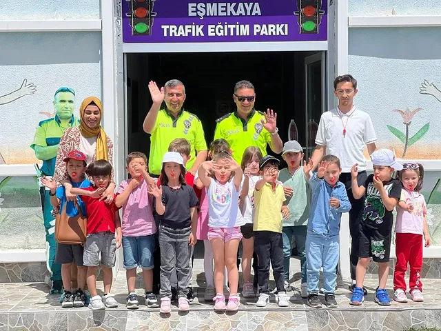Aksaray'da Öğrencilere Trafik Güvenliği Eğitimi Verildi