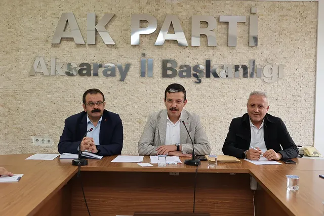 AK Parti Aksaray İl Başkanlığı İstişare Toplantısı Gerçekleştirildi
