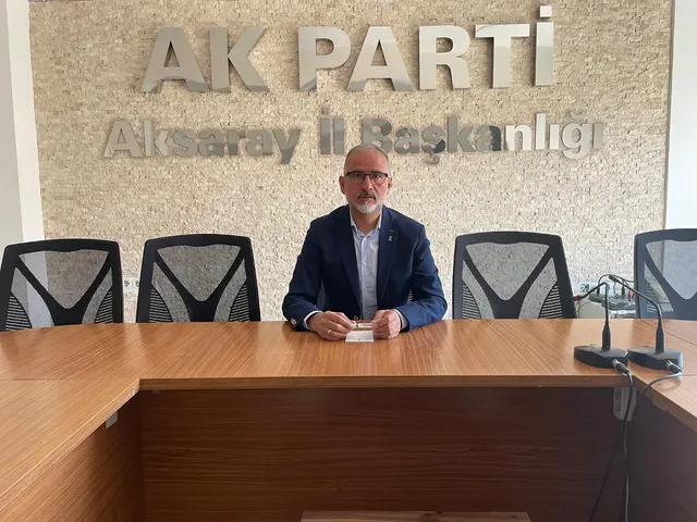 AK Parti Aksaray İl Başkanlığı Nöbet Değişimi Gerçekleşti