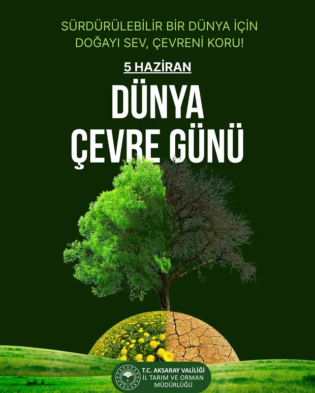 Aksaray'da Dünya Çevre Günü Kutlandı