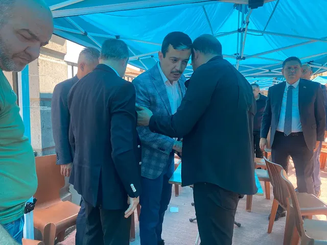 Aksaray AK Parti İl Başkanı Aktürk, Sultanhanı İlçe Emniyet Müdürüne Taziye Ziyareti Gerçekleştirdi