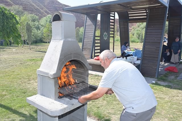Aksaray Kalanlar Millet Bahçesi Mangal Alanları Hizmete Açıldı