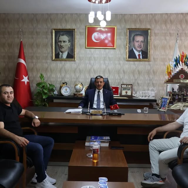 AK Parti Aksaray İl Başkanı Hamza Aktürk'e Ziyaret