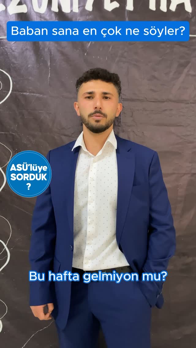 Aksaray Üniversitesi Öğrencileri Babalar Günü'nde Duygularını Paylaştı