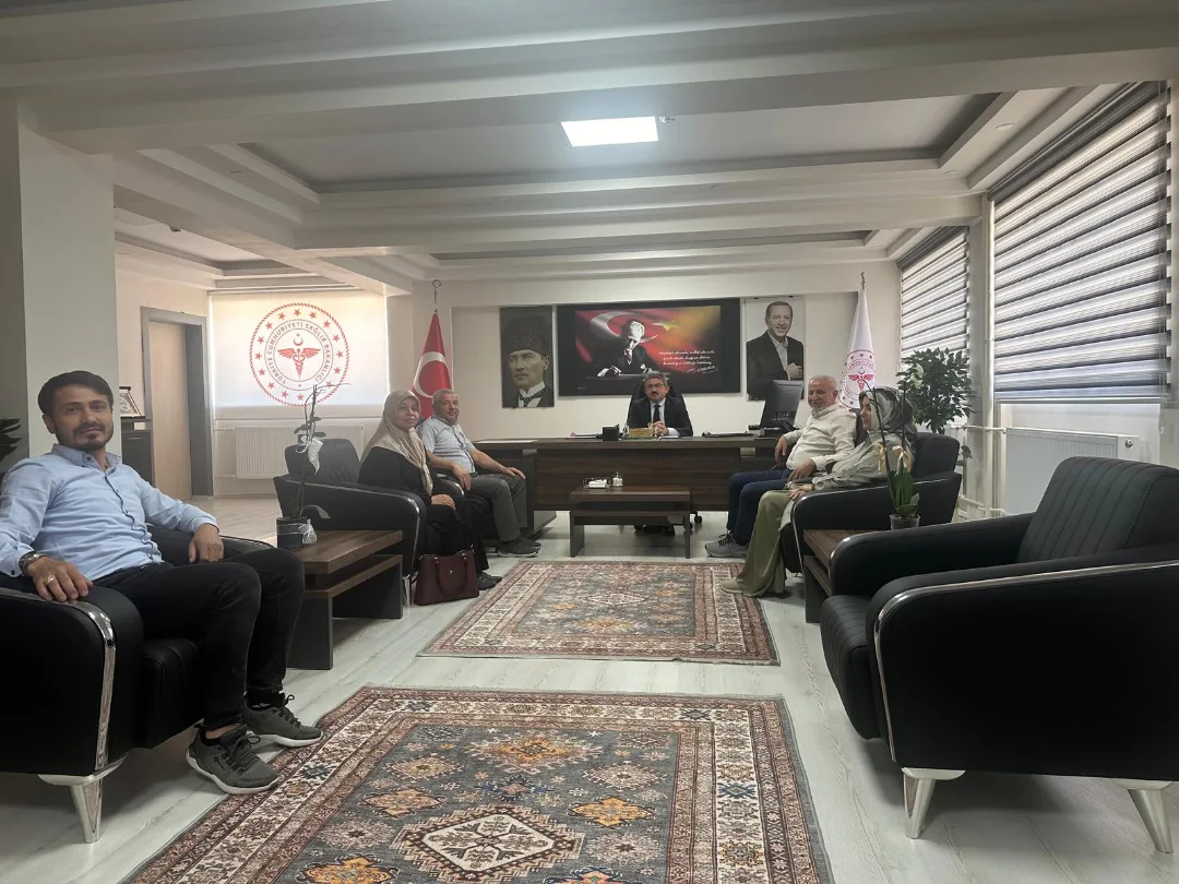 AK Parti Aksaray İl Başkanı Aktürk, İl Sağlık Müdürü Güleç'i Ziyaret Etti