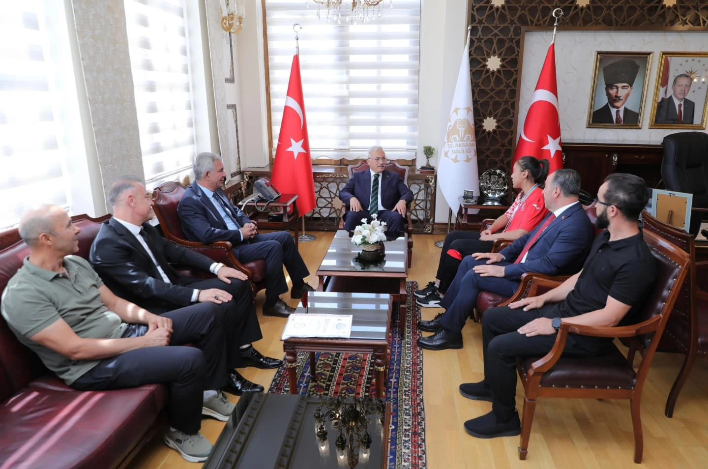 Aksaray'da Dünya Şampiyonası'na Giden Öğrenciye Destek