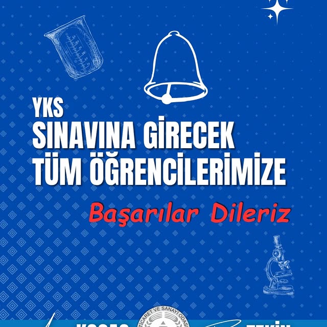 Aksaray Ticaret ve Sanayi Odası Başkanı'ndan YKS Sınavına Girecek Öğrencilere Destek Mesajı