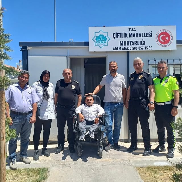 Aksaray Emniyet Müdürlüğü Muhtarlarla Güvenlik Toplantısı Düzenledi