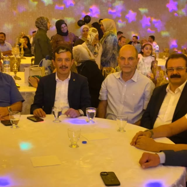 Aksaray AK Parti İl Başkanı Aktürk, Genç Çiftin Düğününe Katıldı